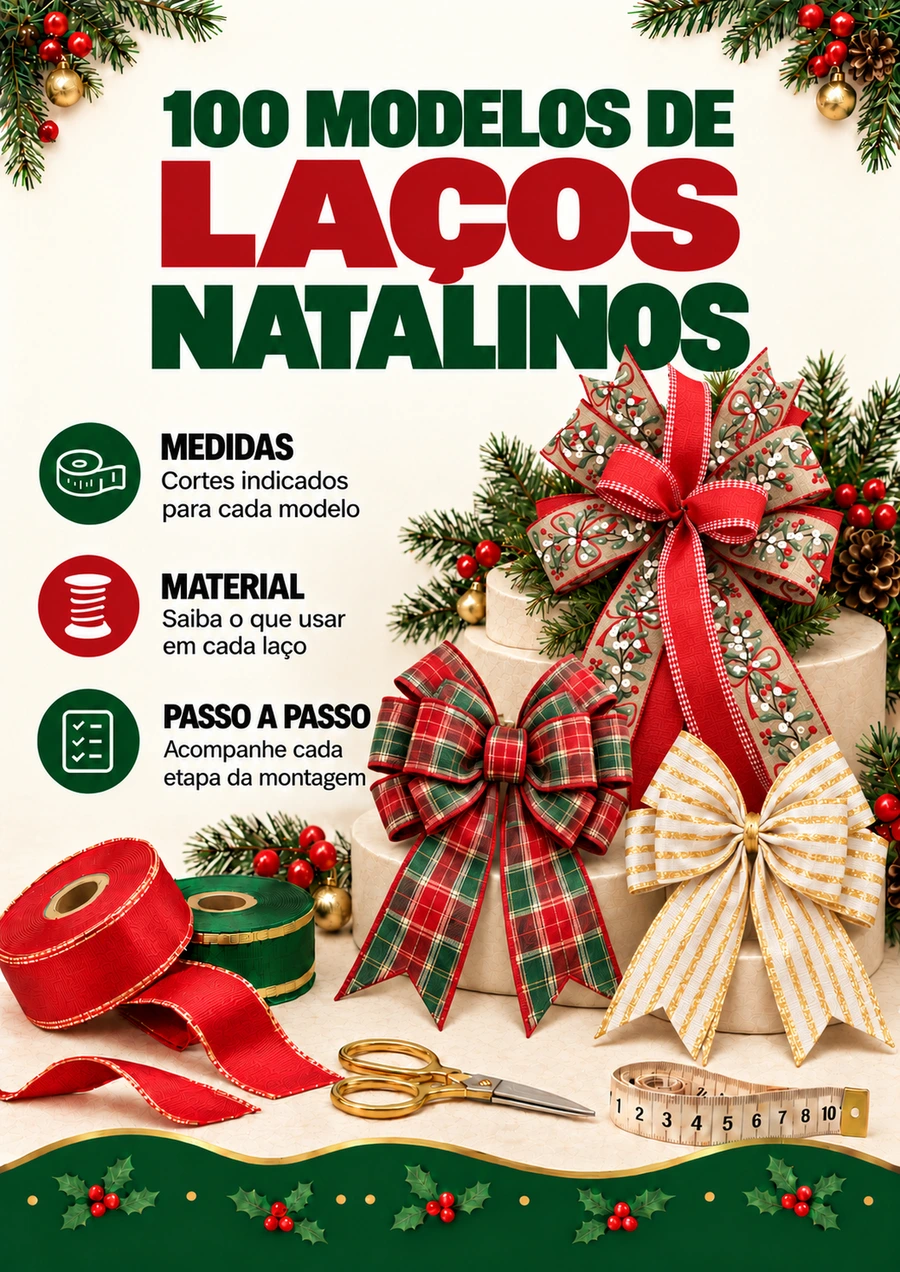 100 Modelos de Relicários Natalinos